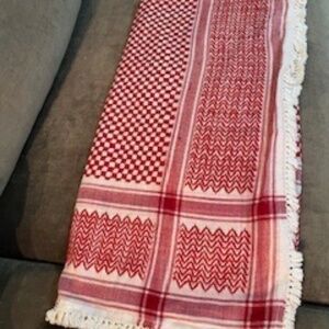 Arab Headwear, Hijab, Scarf, Keffiyah from Yemen